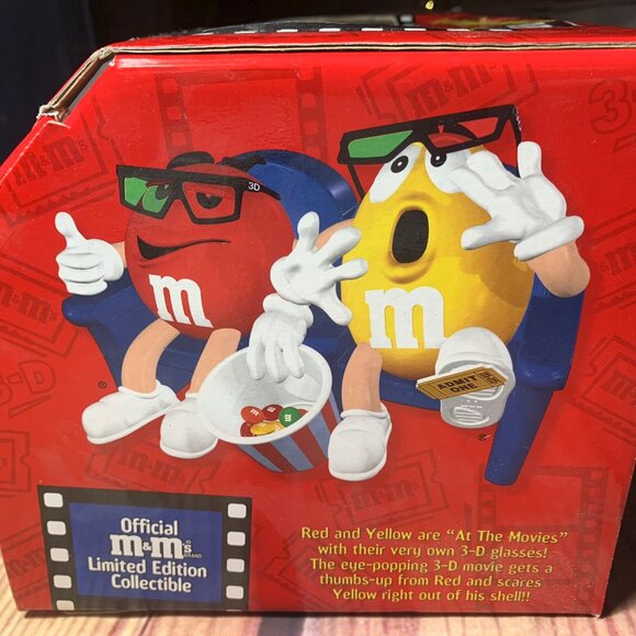 Vintage M&M 3D At The Movies Candy Dispenser - Picture 7 of 9
